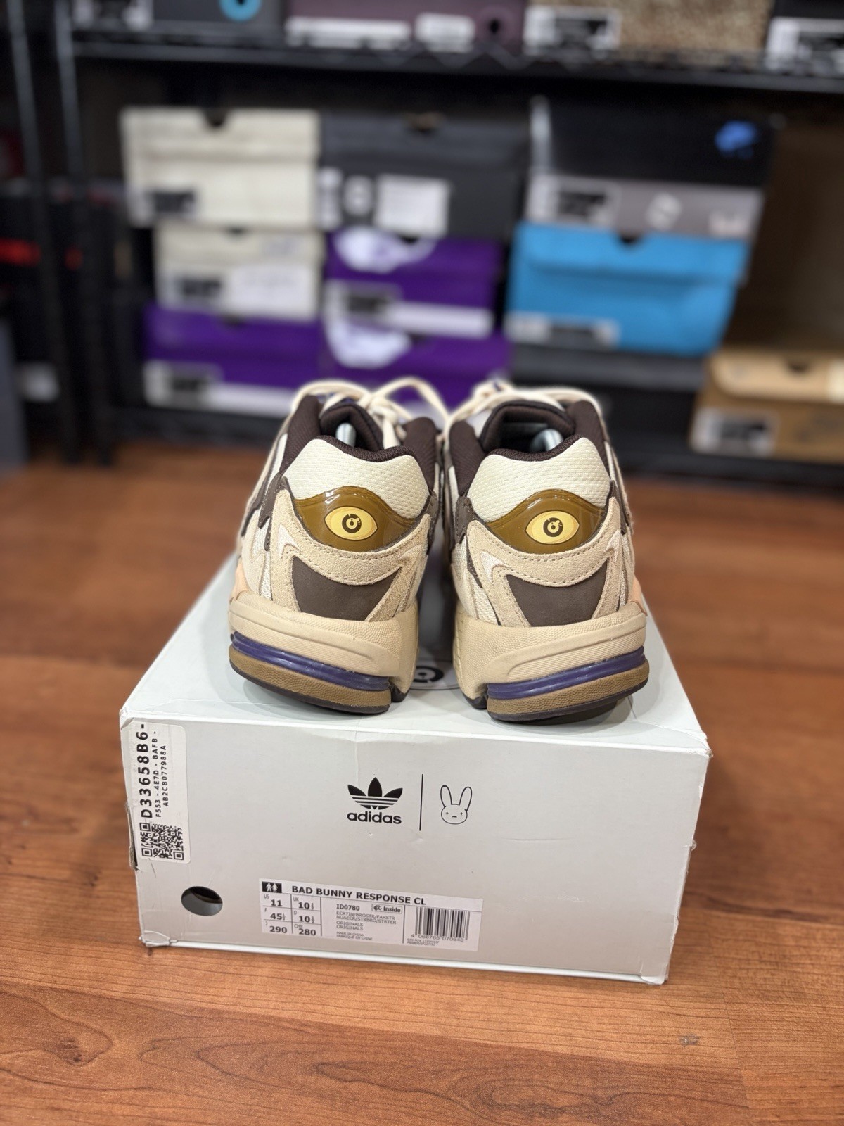 Size 11M – Adidas Response CL Bad Bunny Paso Fino