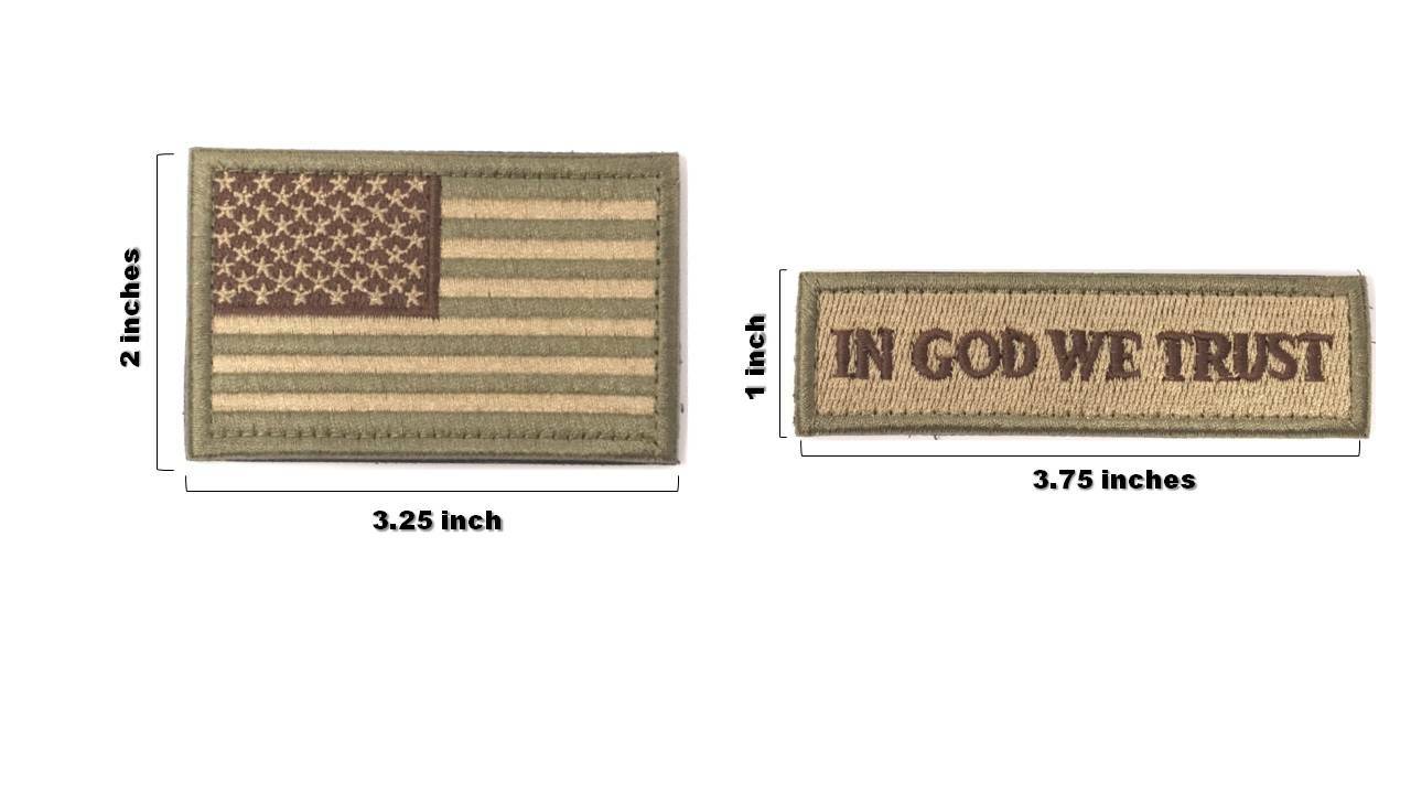 Emproda Multicam Tactical Cap Bundle with USA Flag Patch and Moral Patches