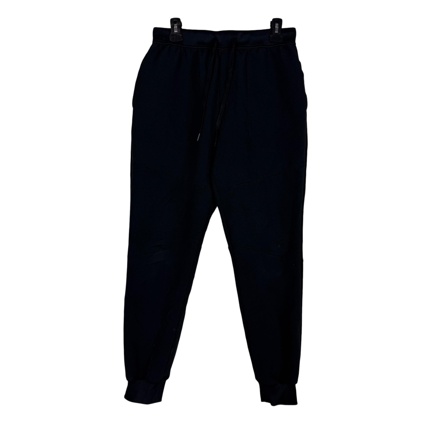 Russell Pants Mens Medium Black Dri-Power 360 Jogger Zip Pocket Stretch Athletic