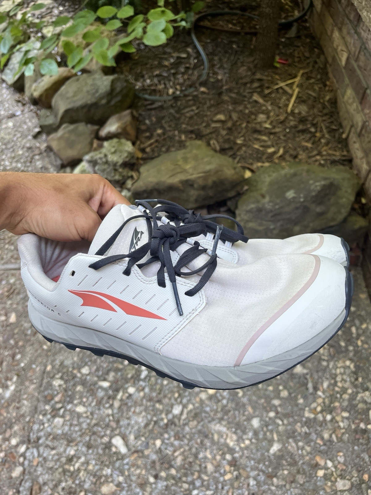 Altra Superior 5 Trail Running Shoes Men’s Size 11 White Orange ALOA546Z229
