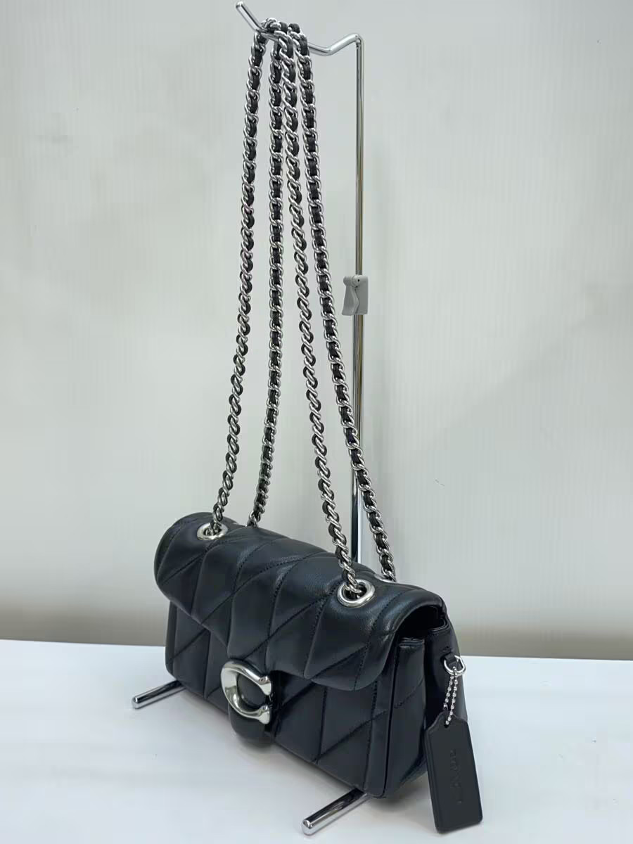 COACH THE TABBY BAG Shoulder Bag Leather BLK CP149