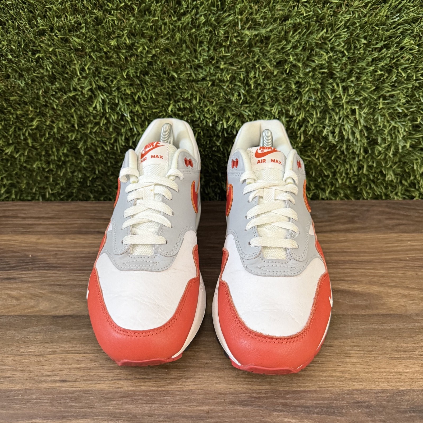 Nike Air Max 1 LV8 White Martian Sunrise DH4059 102 Size 8.5 Shoes