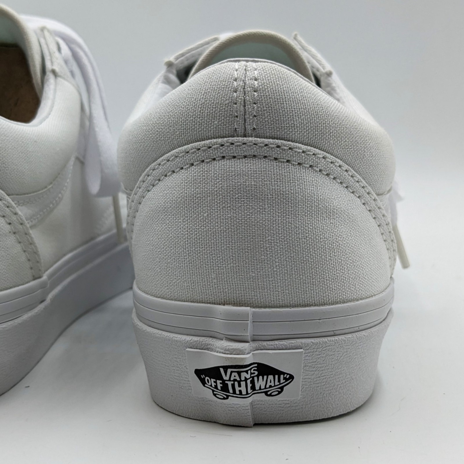 VANS “Old Skool Unisex Side Stripe Lace-Up” Sneaker (True White) Youth & Women’s