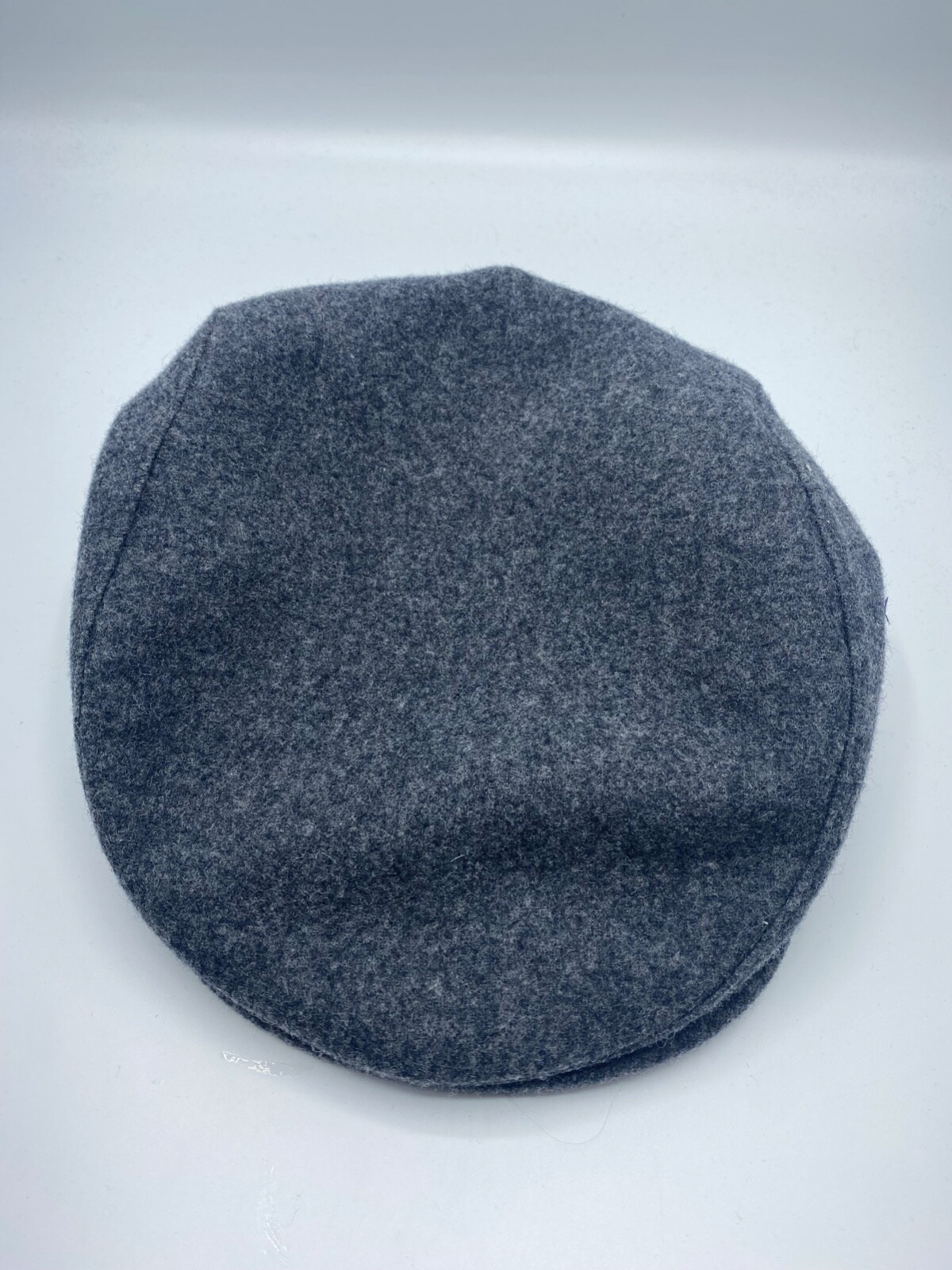 Pendleton Gray Adult Ear Flap Wool Newsboy Hat Cap Size S