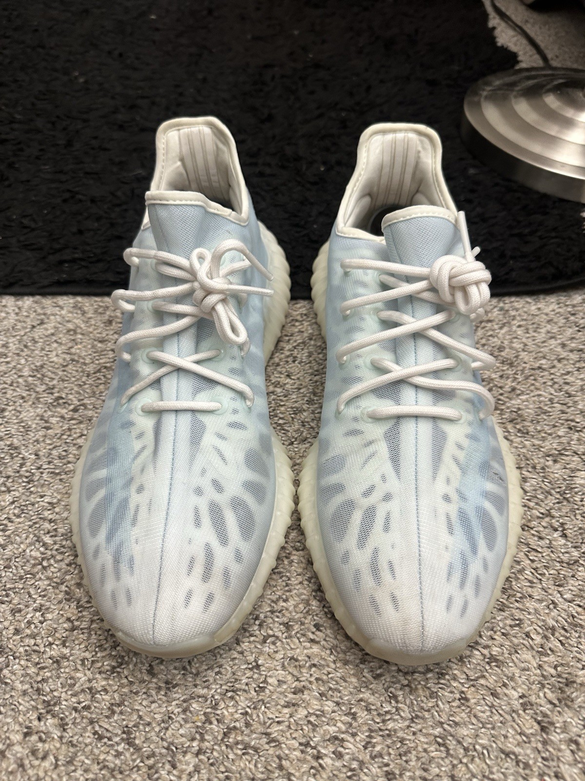 adidas Yeezy Boost 350 V2 Mono Ice Blue White Bone – Size 12