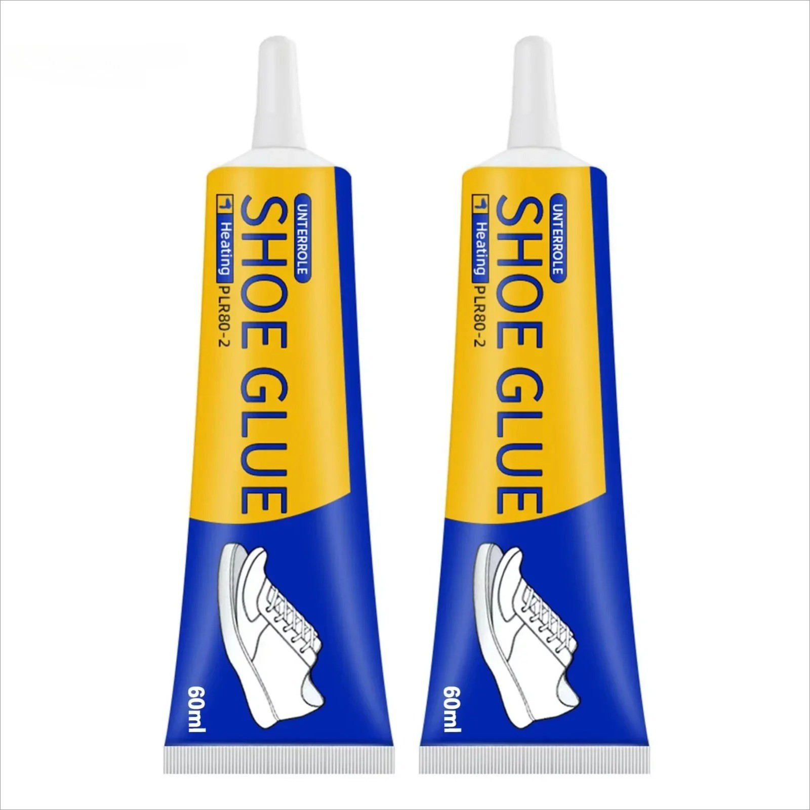 Strong Shoe Glue 60ml, Waterproof Shoe Adhesive Fast Dry for Repair, Sneaker Boo