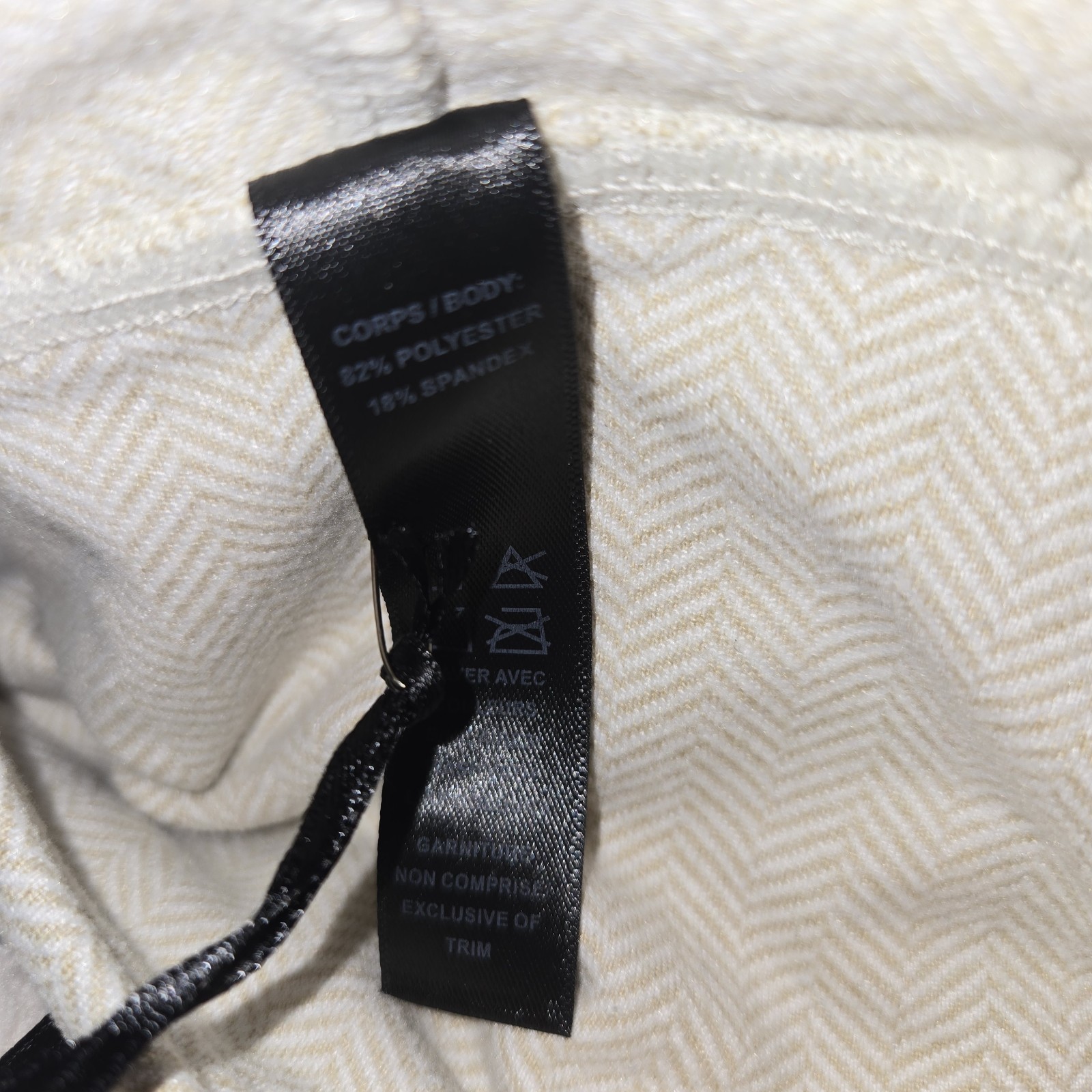 90 Degree Ivory & White Polyester/ Spandex Blend Leggings XS $98 Tag