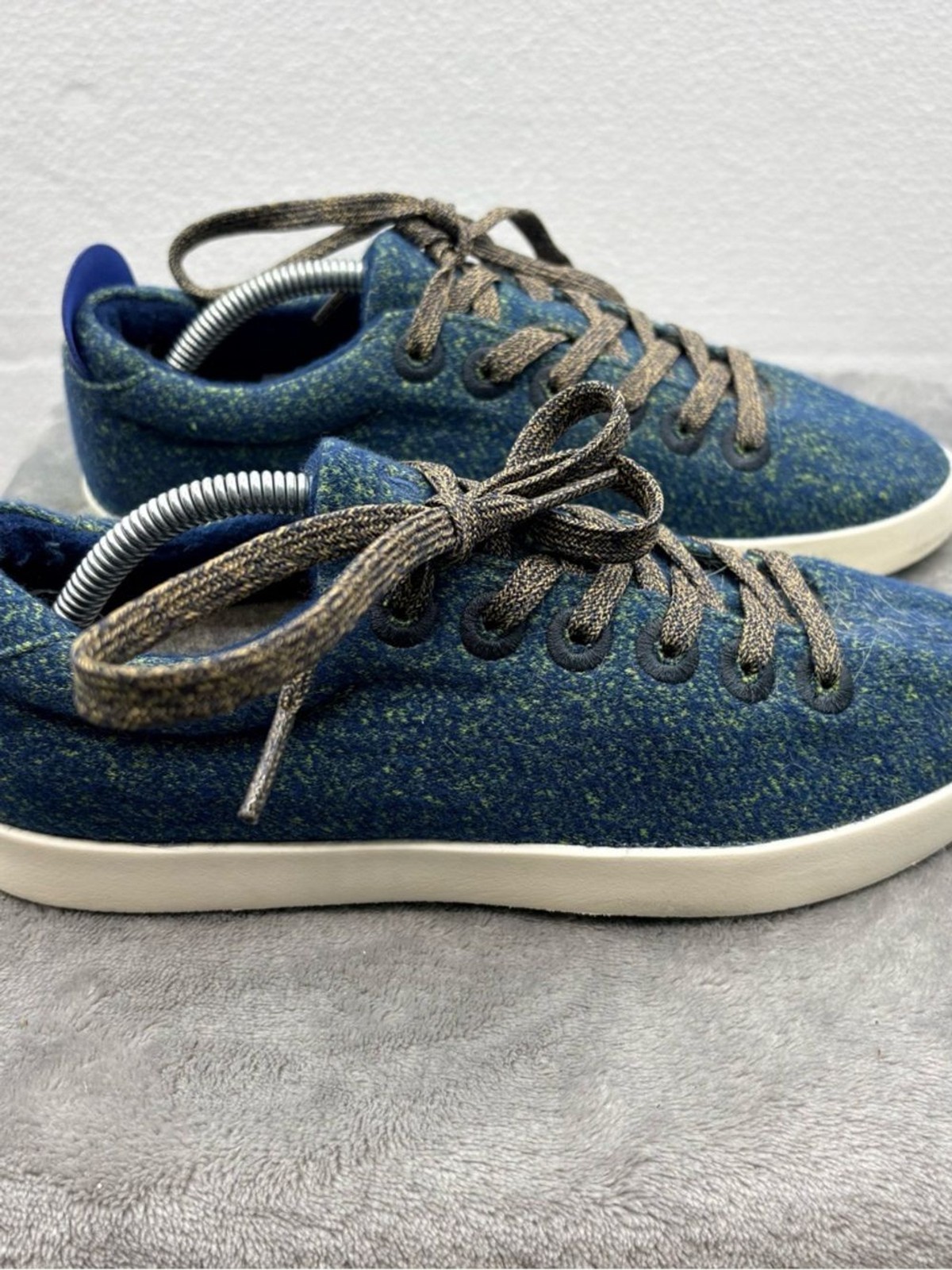 Allbirds Sneakers Womens 7 Wool Piper Blue Speckled Classic Low Top