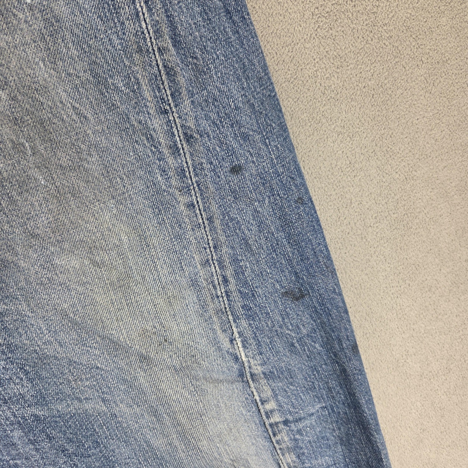 Vintage Levis Engineered Jeans Mens Blue Twisted Button Fly Fits 32×33