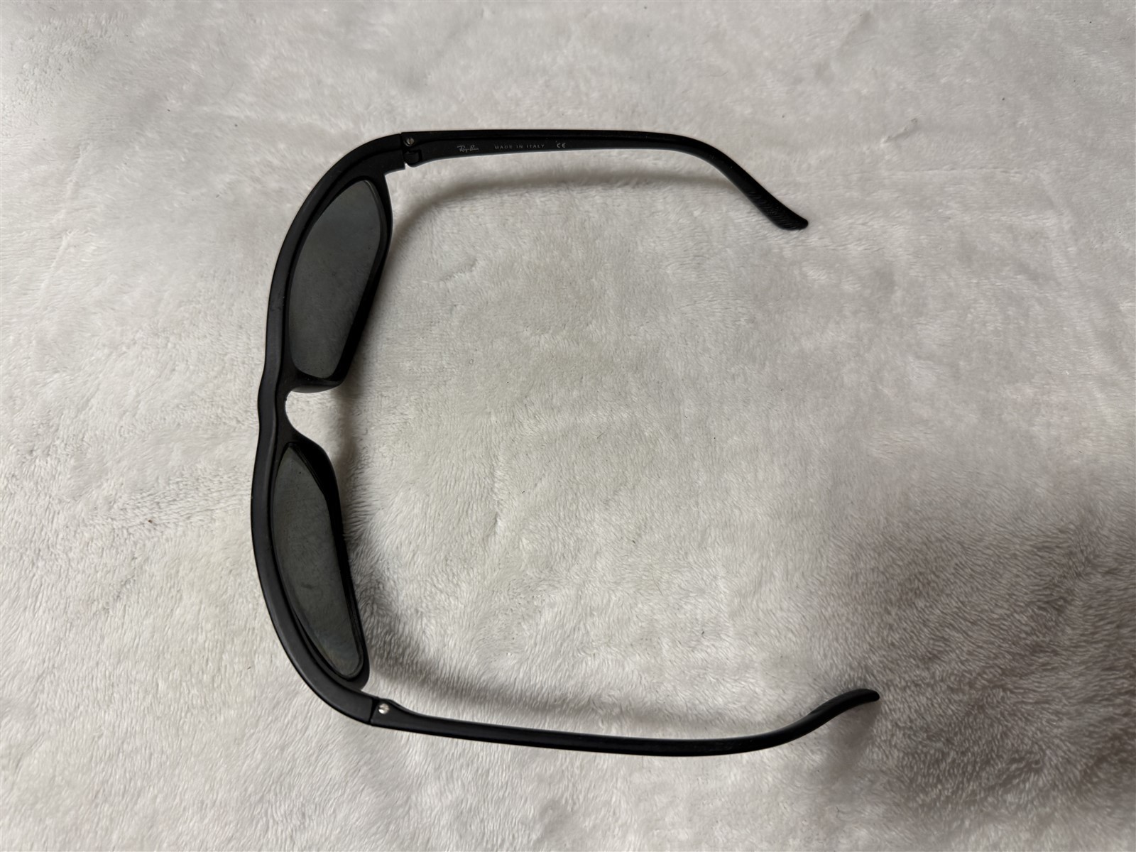 RAY BAN RB 2027 W1847 PRESATOR 2 MATTE BLACK SUNGLASSES “LIGHT SCRATCHES”
