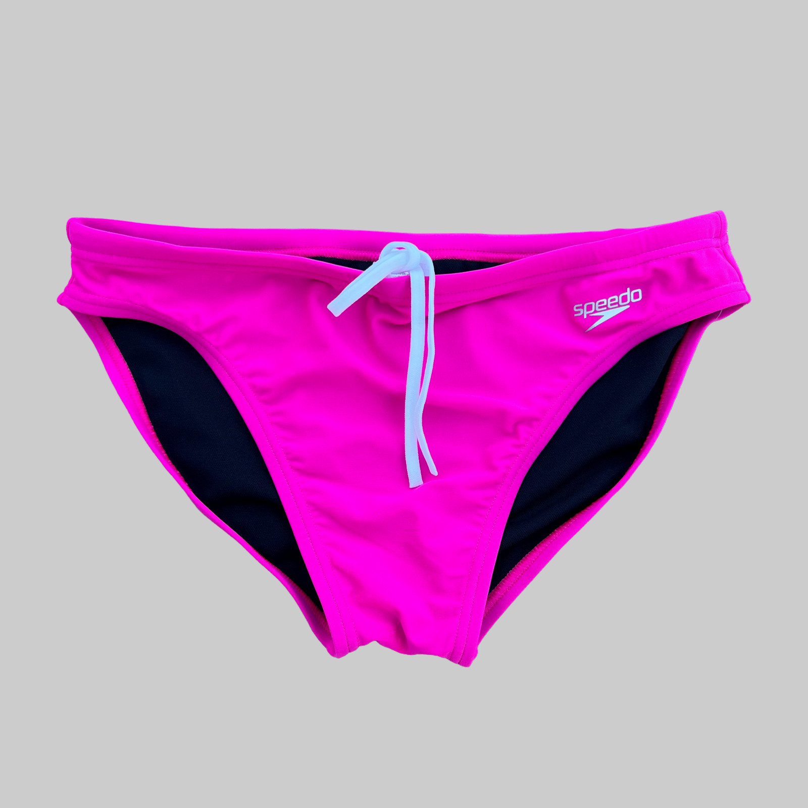 Speedo Men pink beach diving 2″ swim Brief bikini Swimwear size 28 32 34 36
