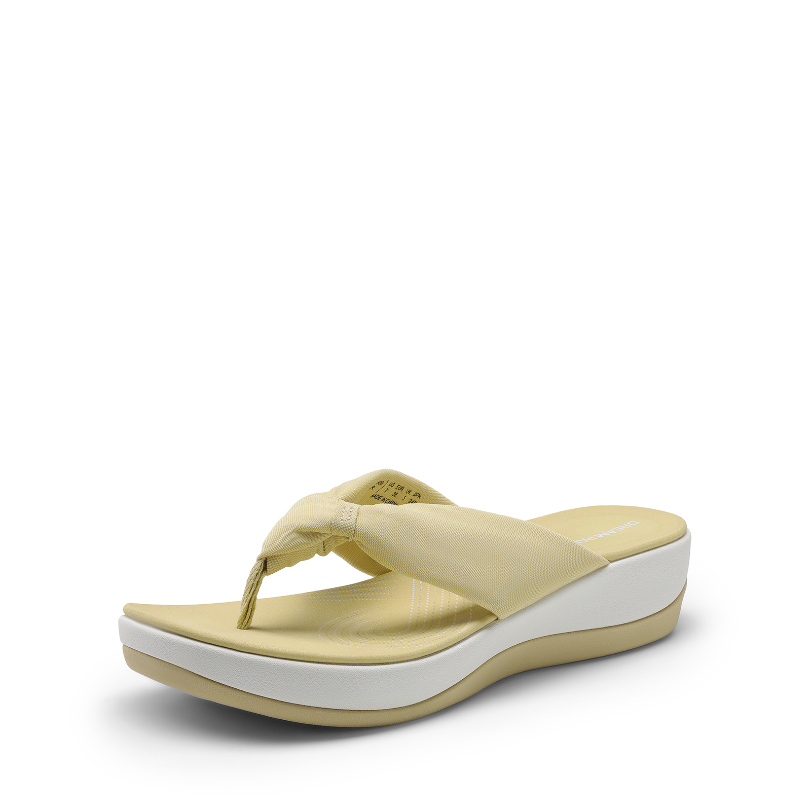 Women Flip Flops Cushioned Arch Support Soft Eva Foam Platform Summer Sandals