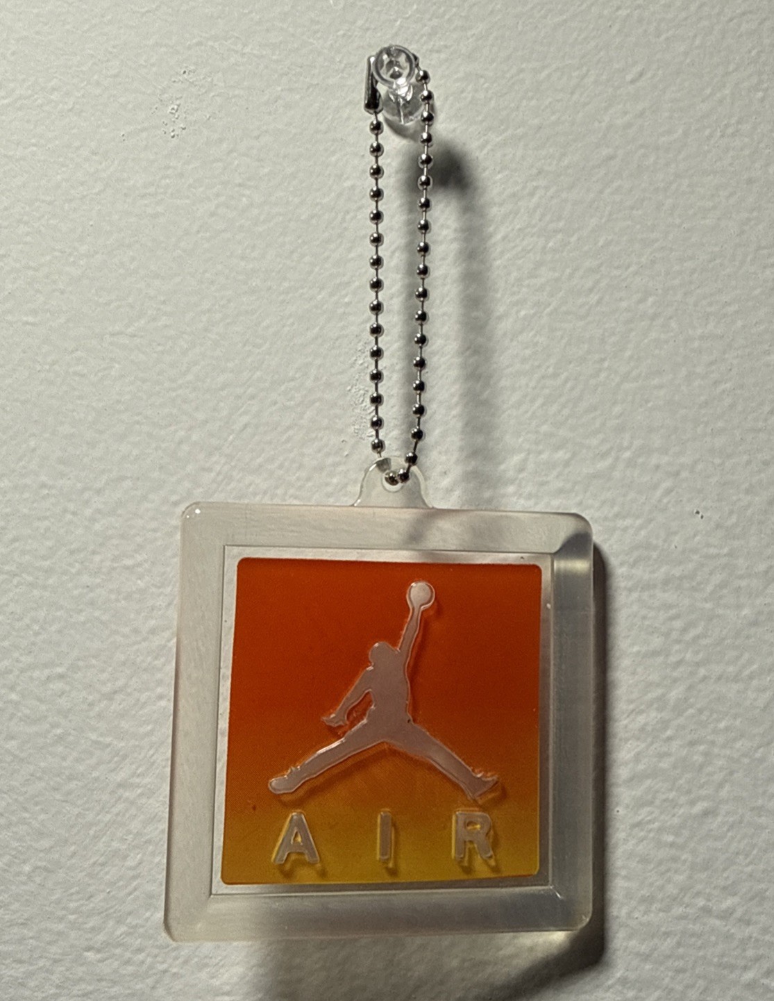 NIKE AIR JORDAN 3 4 Sunset Fade OG JUMPMAN KEYCHAIN HANG TAG Rare