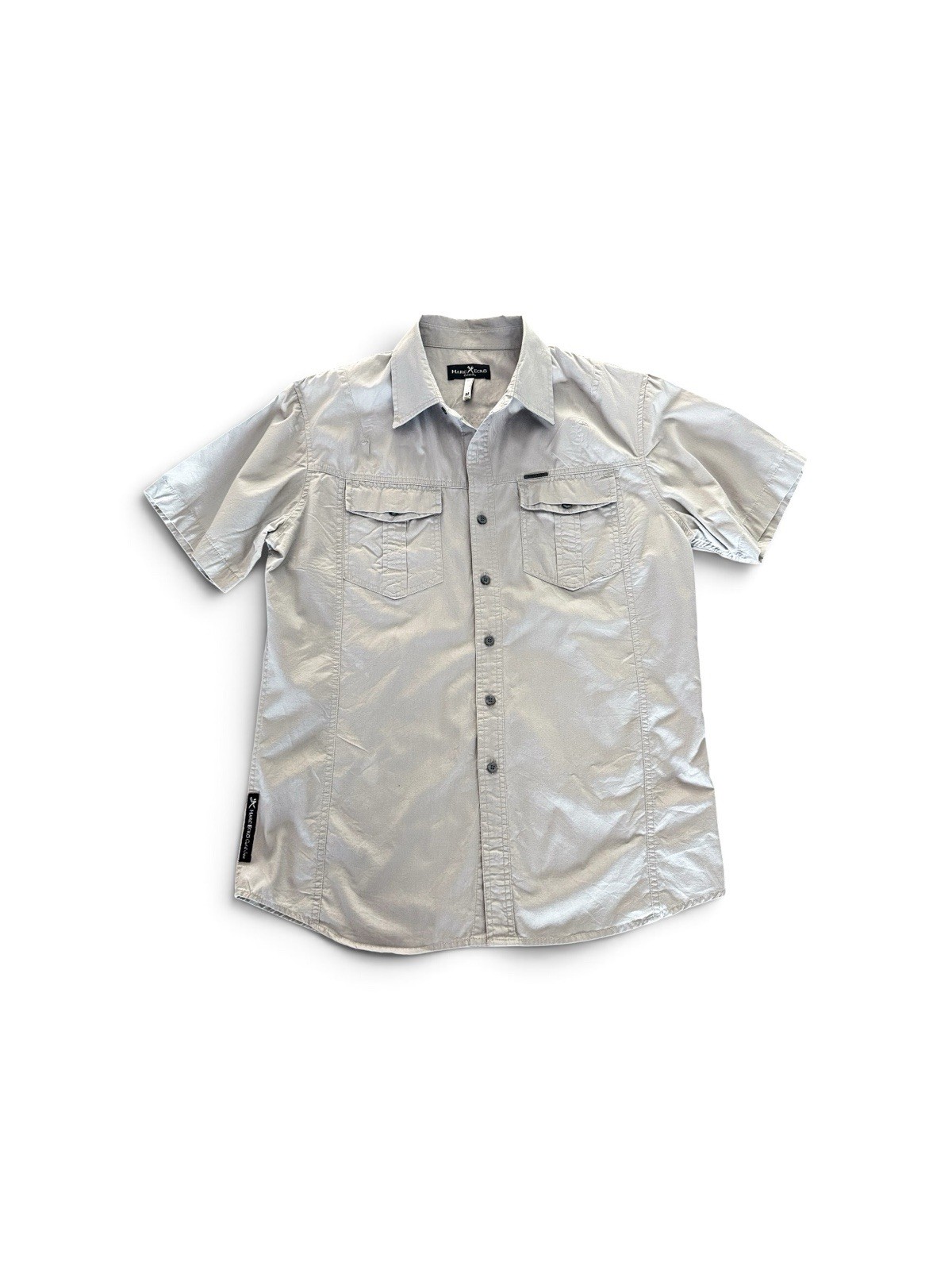 Marc Ecko Cut & Sew Men’s Short Sleeve Button-Down Shirt