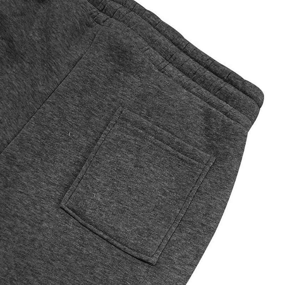 Spring Fall Men’s Cargo Joggers Soft Fleece Sweatpants Multi-Pockets Drawstring