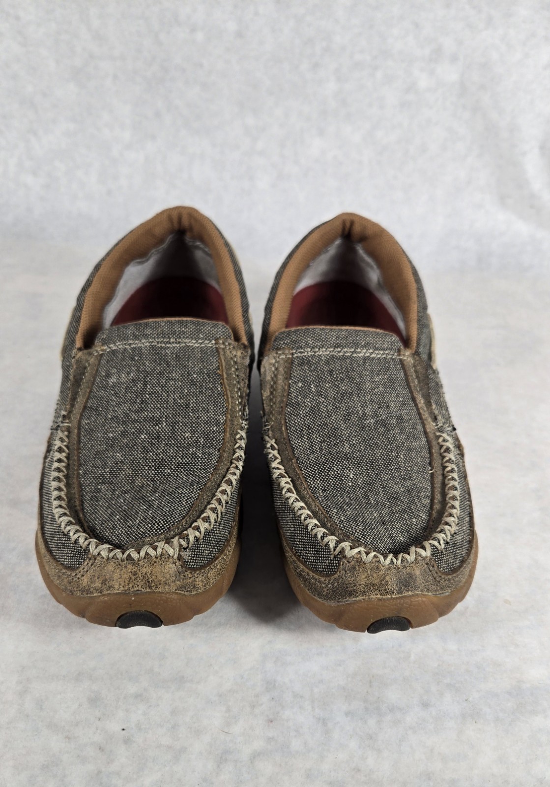 Twisted X Men’s ECO TWX Slip-On Driving Moccasins~Moc Toe~MDMS012~Size 8 NICE