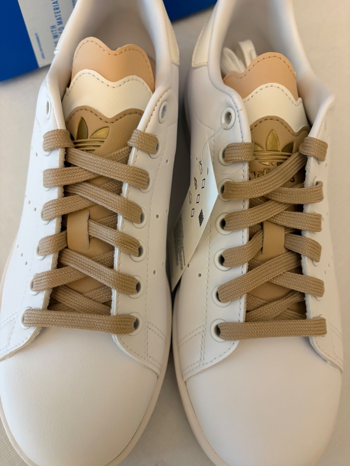 Adidas Stan Smith (ftwr white/off white/st pale nude) Women’s Shoes H03122