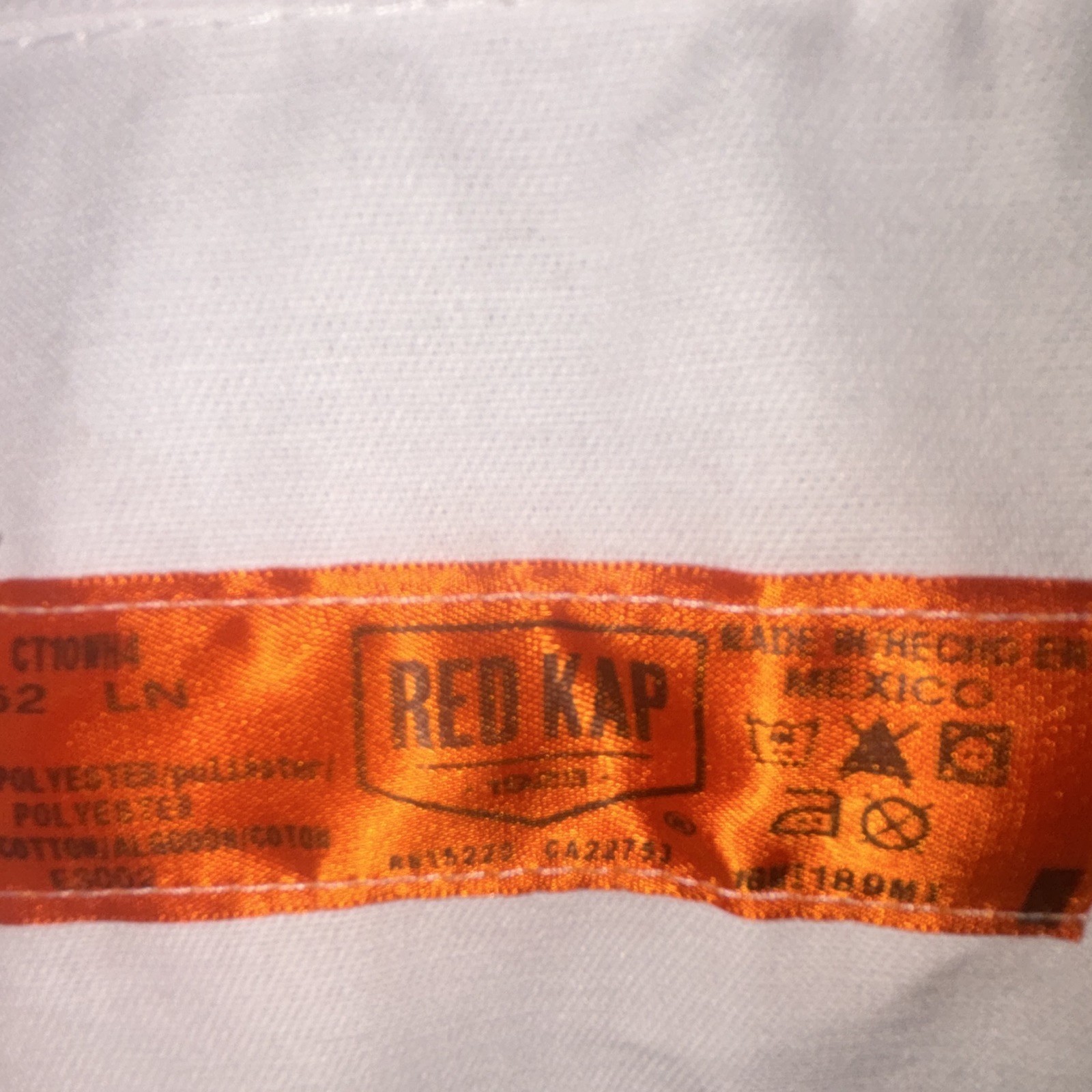 Red Kap CT10WH4 White Twill Cotton Blend Coveralls Work Jumpsuit, Lab