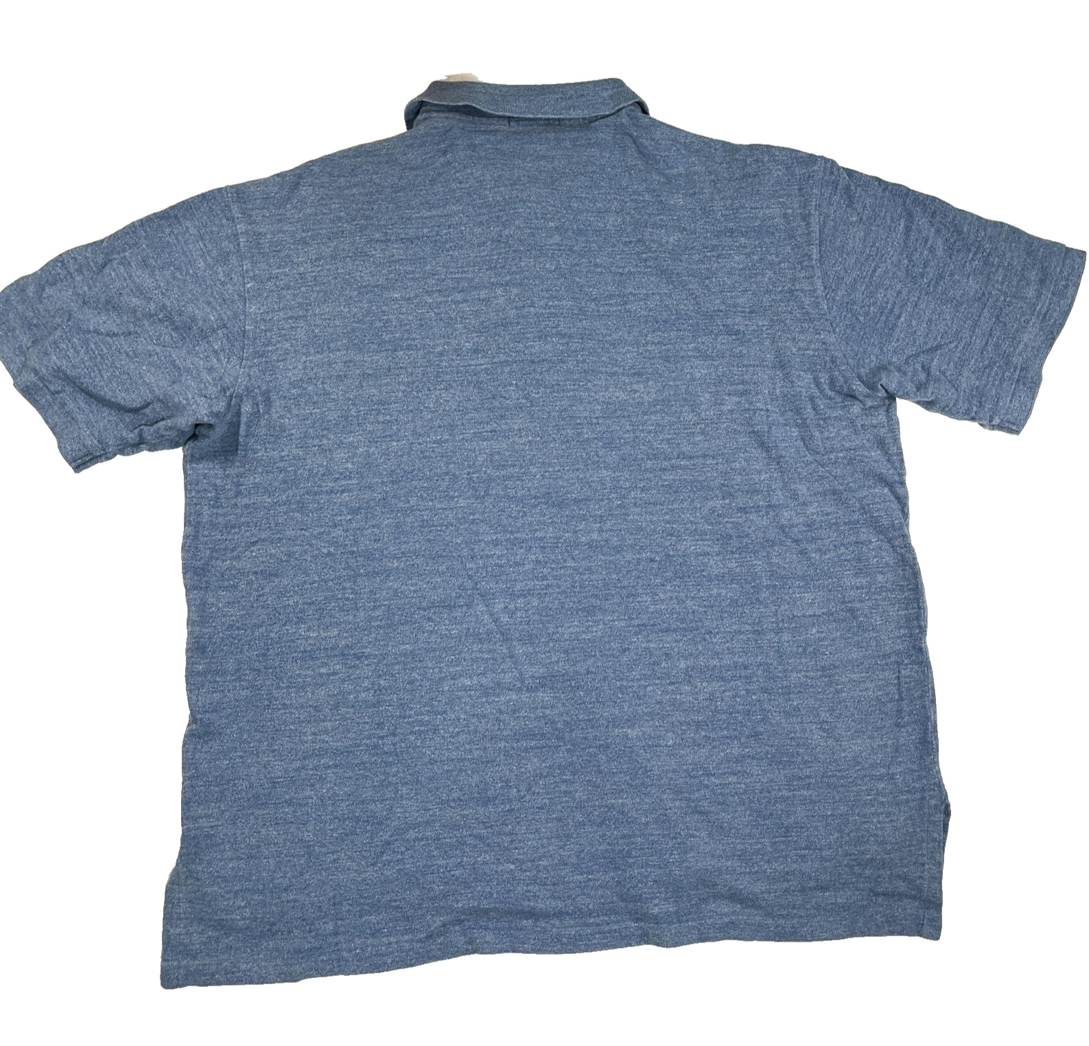 Polo Ralph Lauren Shirt Classic Blue Heather Short Sleeve Embroidered Polo XLT