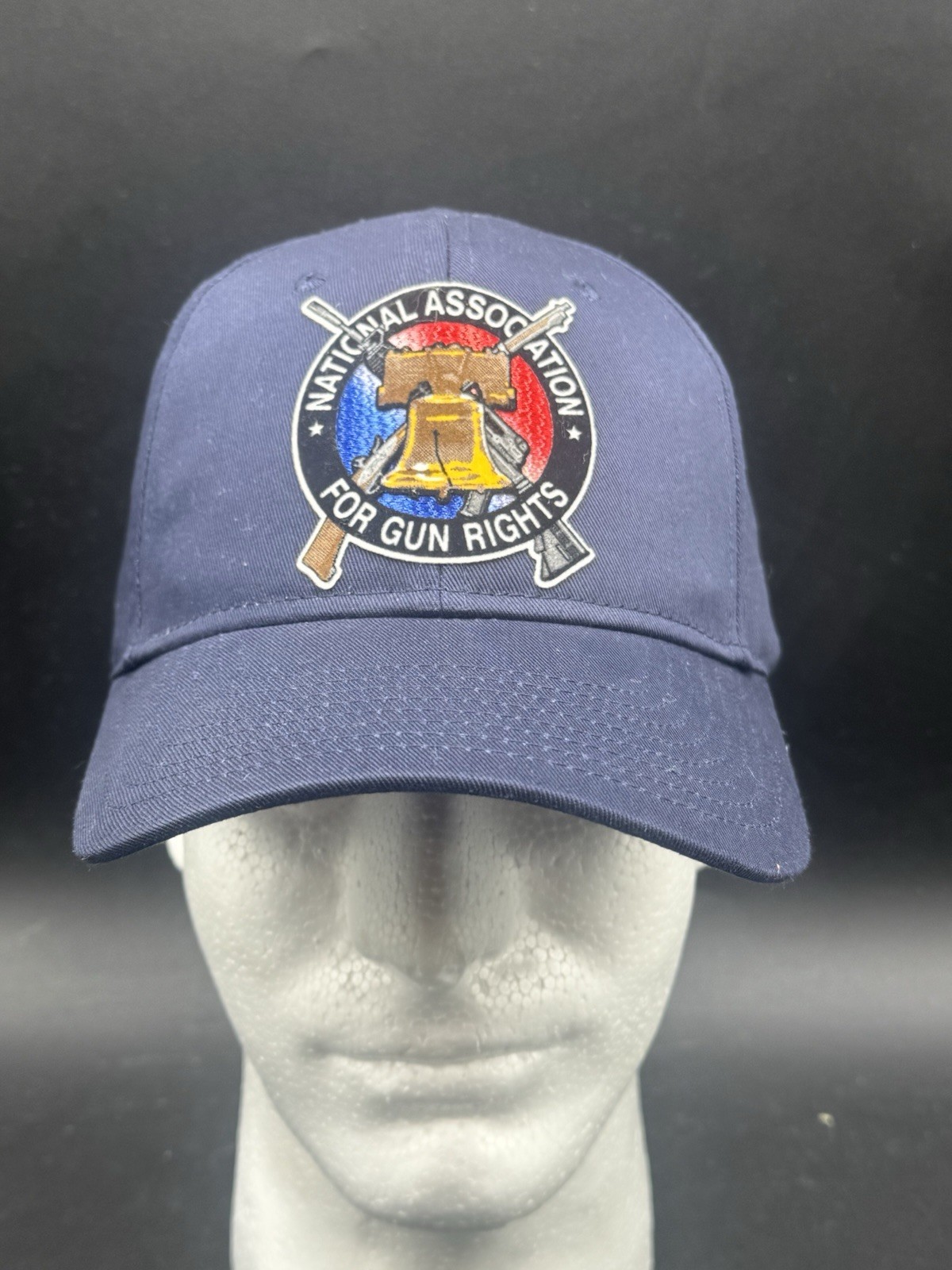 NRA National Association For Gun Rights Otto Snapback Hat Cap Navy Blue