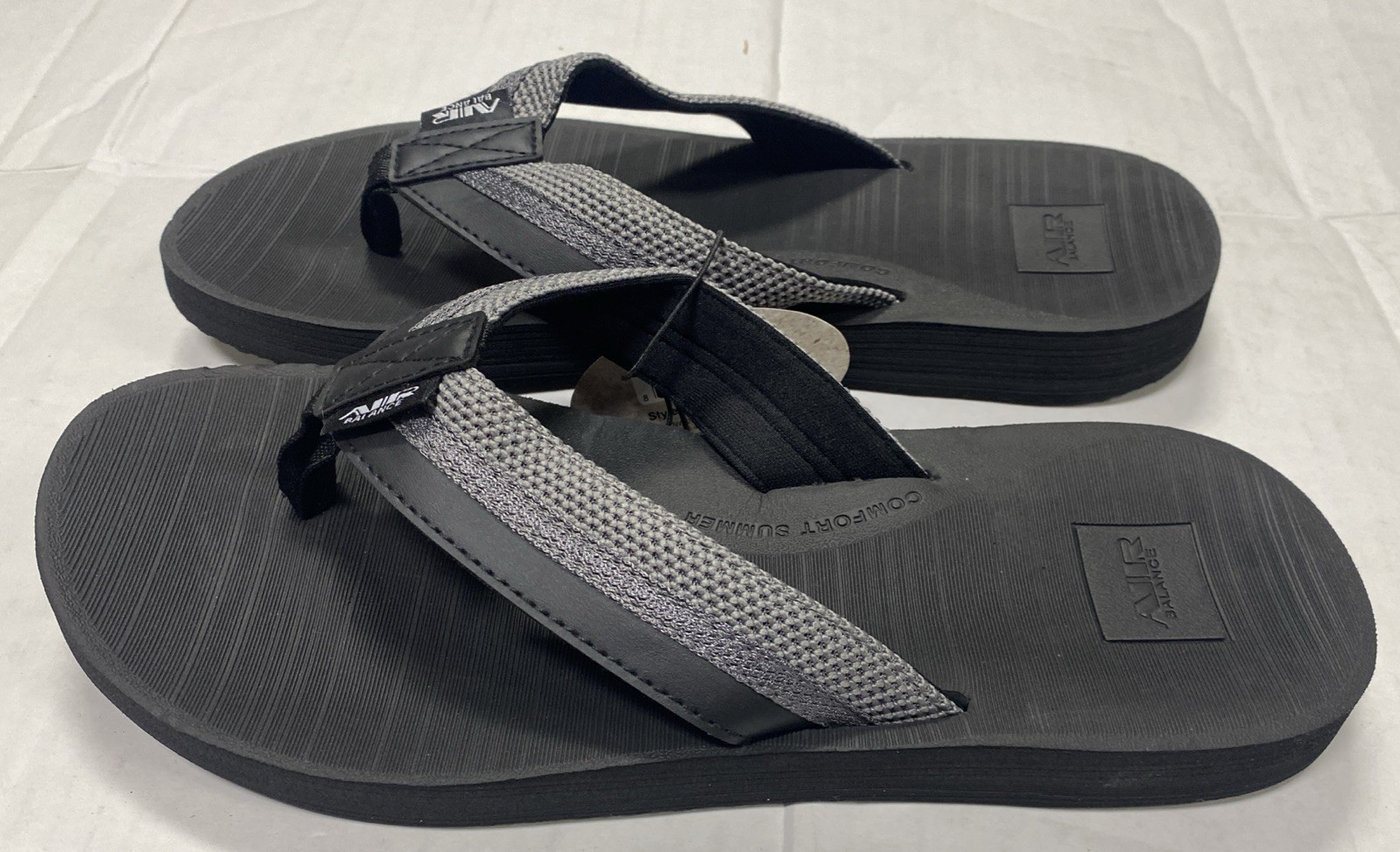 Air Balance Comfort Sole Flip Flops Sandals Men’s Size 8 9 10 11 12 13 New