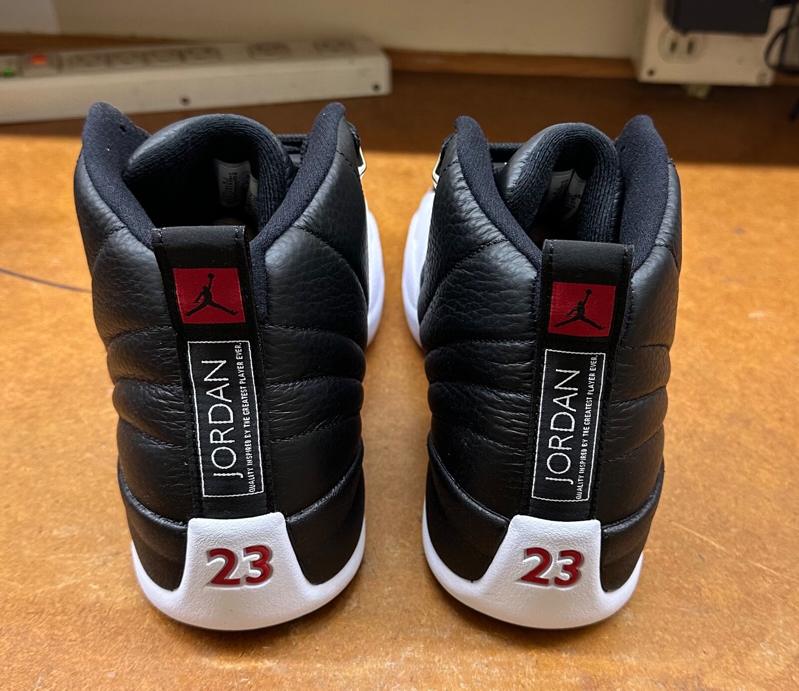 Air Jordan 12 Playoffs Retro 2022 Black White Varsity Red CT8013-006
