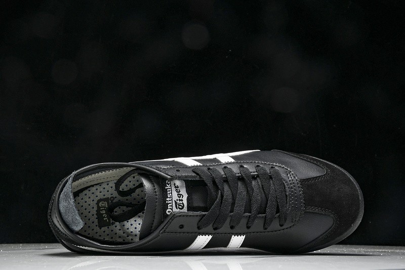 Onits*ka Tiger Mexico 66 Black White DL408-9001 Unisex Size 4-11