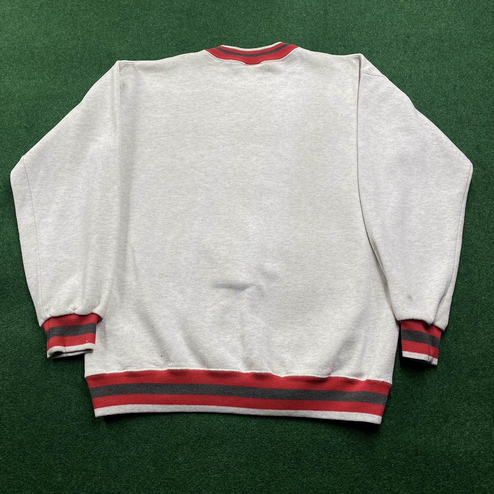 Vintage San Francisco 49ers Sweatshirt Mens L Gray 90S NUTMEG NFL Sweater USA