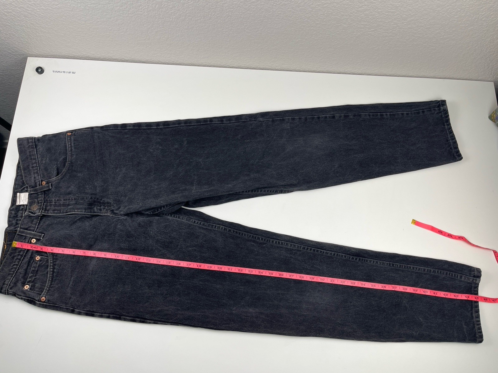 Vintage Levi’s 550 Men’s Black Denim Size 33×36 Relaxed Fit USA Made 90’s Jeans