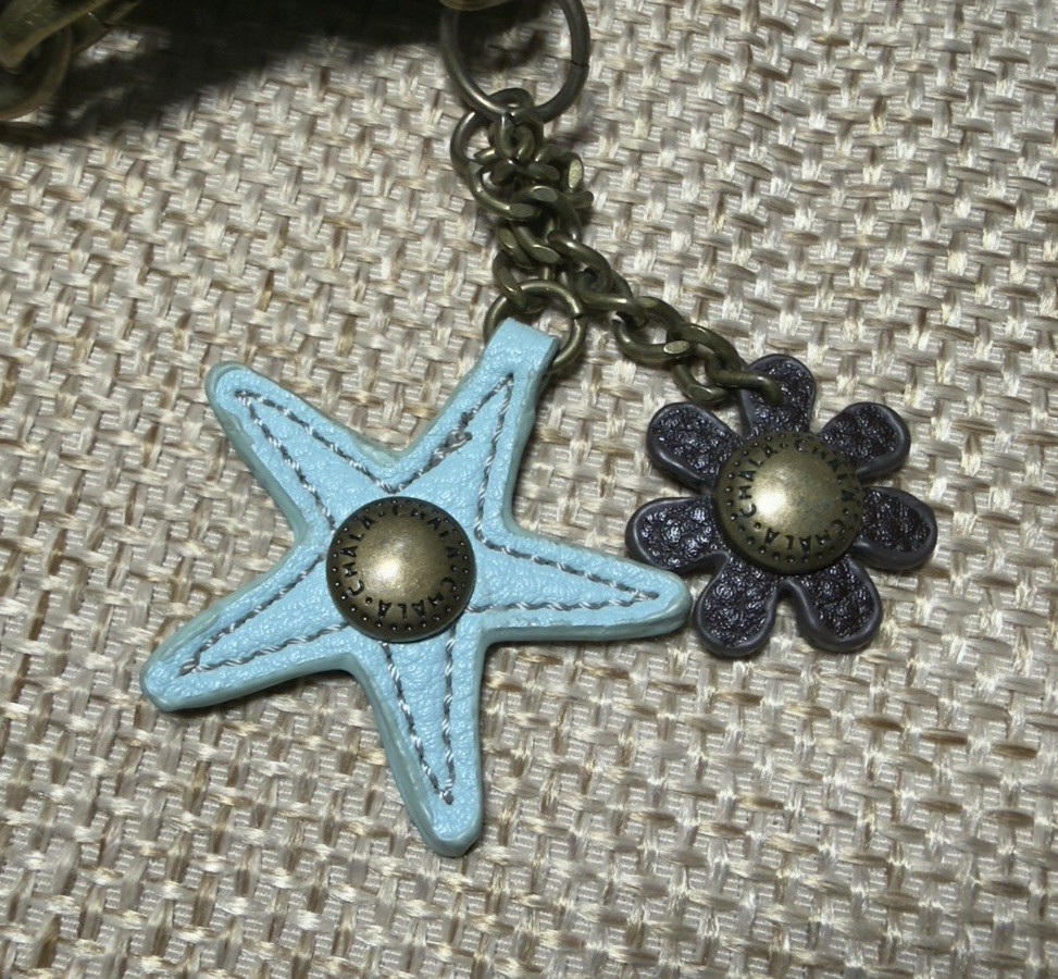 Chala Crossbody Purse Sea Turtle Print Adjustable Strap Starfish Seastar