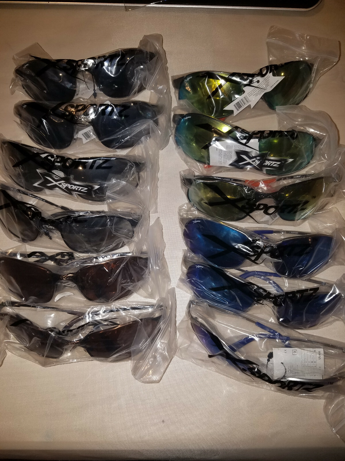 Lot Of Men’s Sunglasses, 18 Pairs for $40. FREE SHIPPING. Fantastic Deal!