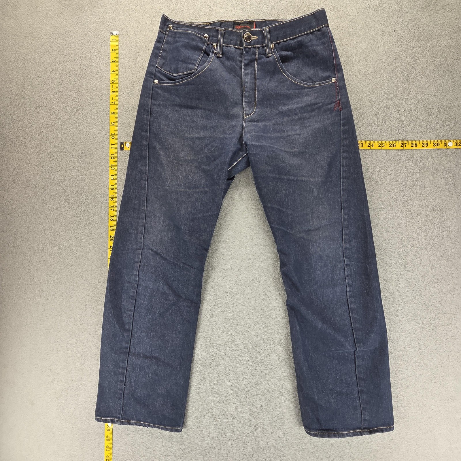 Vintage Levis Engineered Jeans Mens 30×30 Blue Twisted One Flap Pocket Indigo