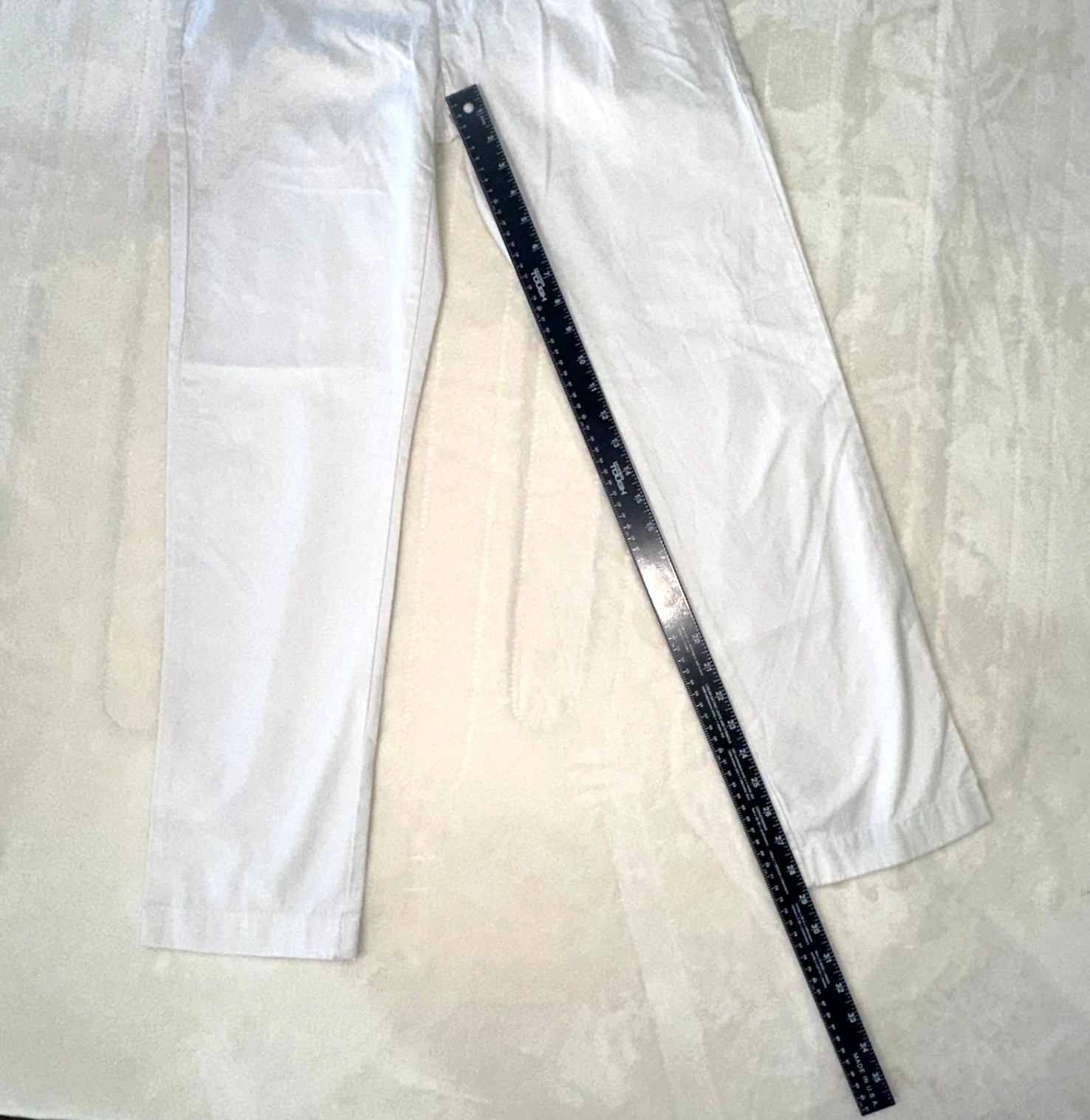 Tommy Hilfiger Men’s Custom Fit Pants Snow White Size 29×30 Slim Straight NWT