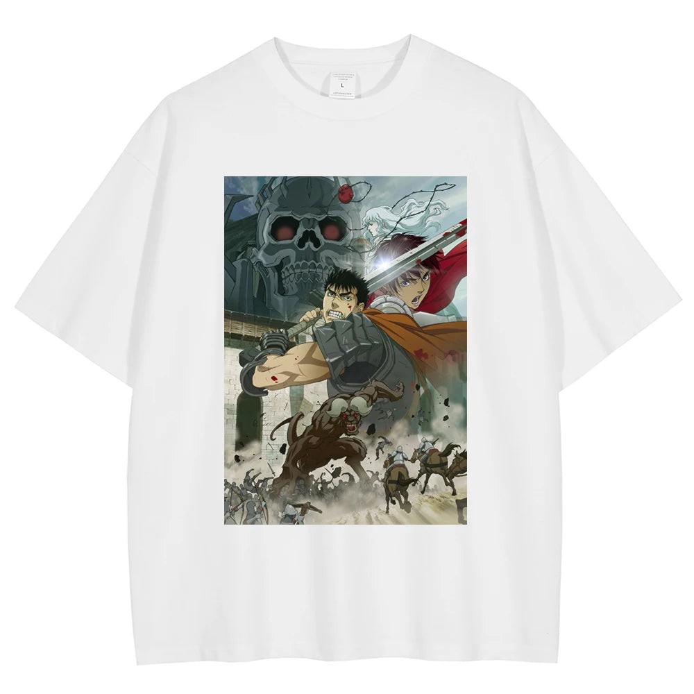 Berserk Guts Blade of Justice Anime Graphic Print Comfort Colors T-Shirt
