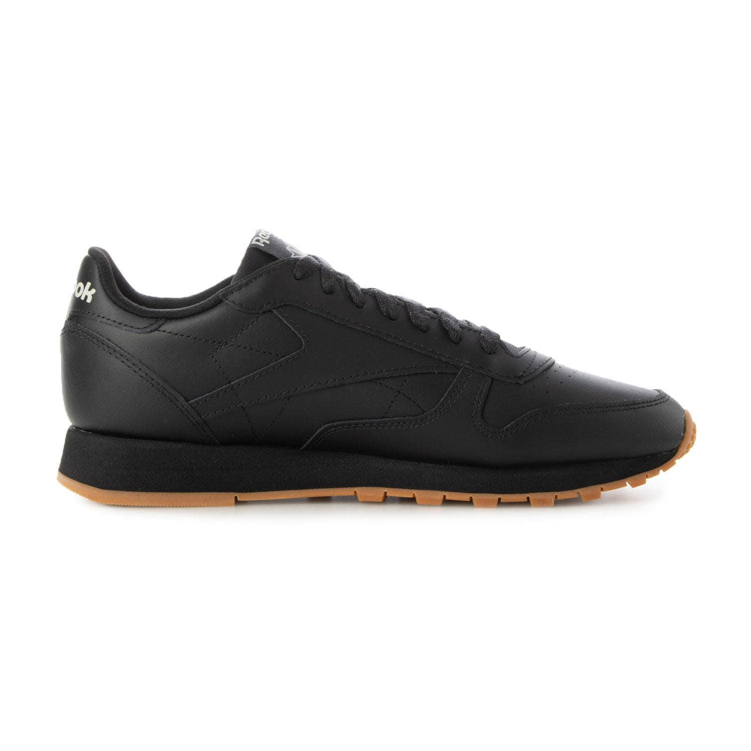 Reebok Classic Natural Leather Black Pugr 100008493 Men’s Size