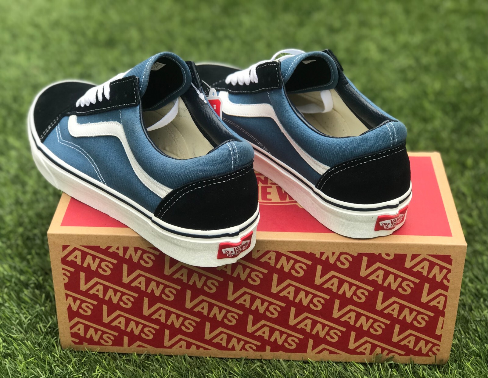 Vans Shoes Old Skool Navy color Original from Vans Company