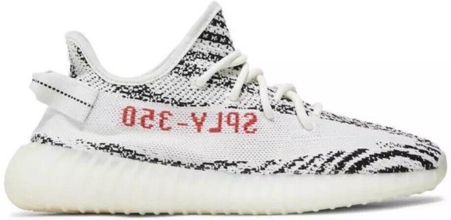 Authentic Adidas Yeezy Boost 350 V2 Zebra (CP9654) Size 6 YZY RNR Wave 500 700