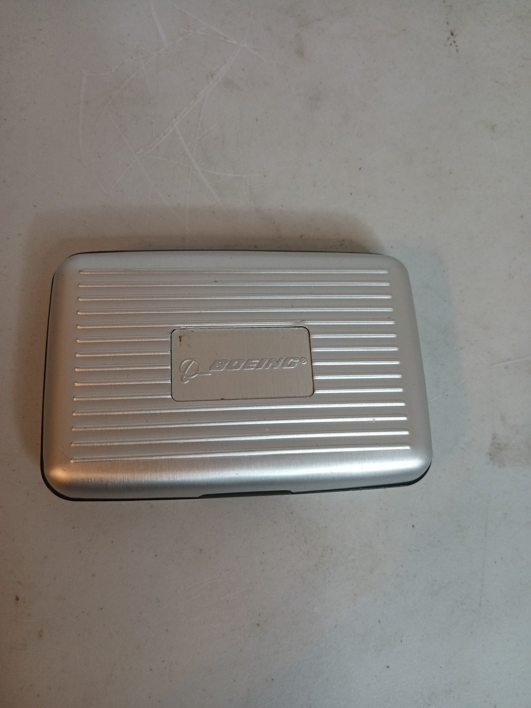 BOEING Plastic/ Aluminum Credit Card Wallet