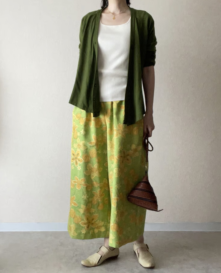 Tsumugi Kimono wide pants, Beautiful, 100% silk with lining