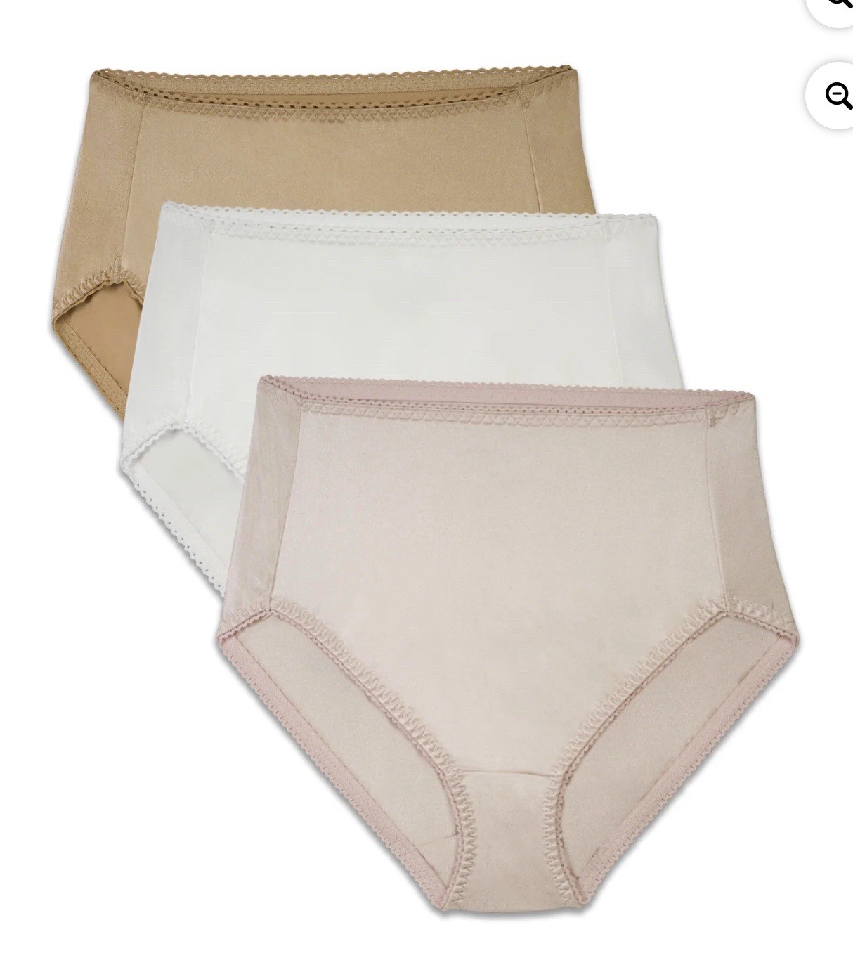 Vanity Fair Pack of 3 Undershapers Light Control Hi-Cut Underwear Size S/5 NWT