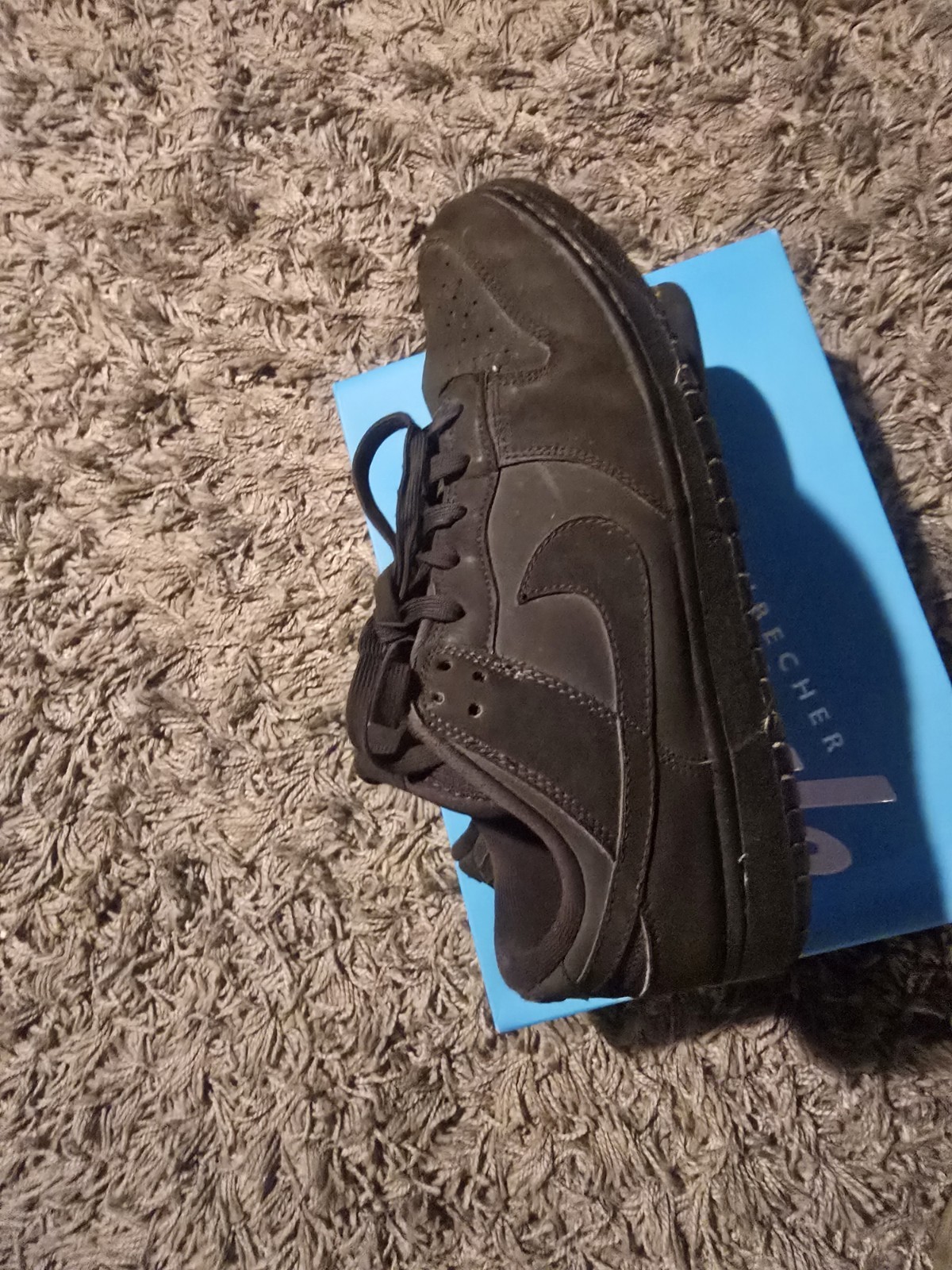 W Nike Dunk Low Cyber Reflective Anthracite/Black-Racer Blue Men’s Size 9 W 10.5