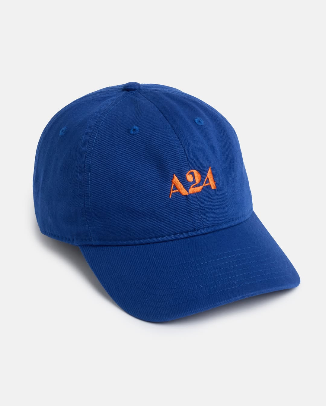 A24 Hat Royal Embroidered Logo Baseball Cap Dad Hat Indie Movie Merch