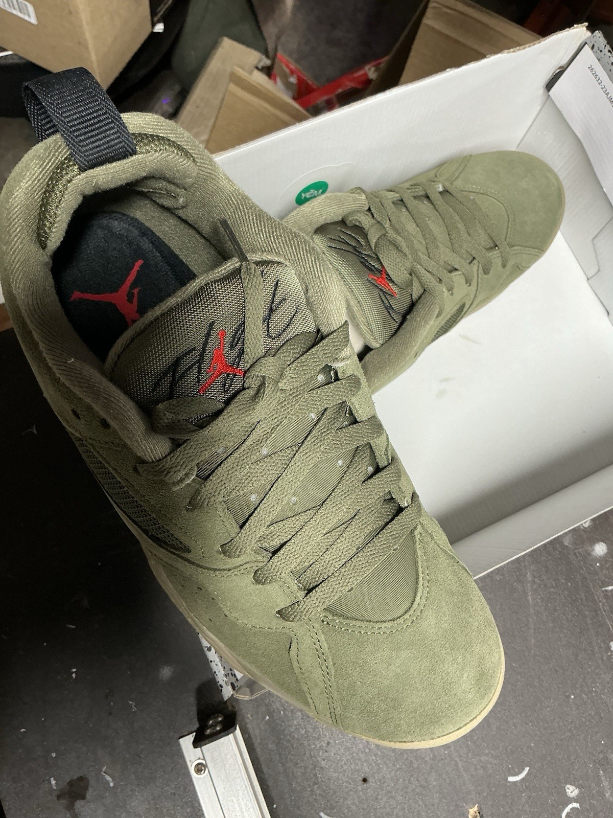 Nike Jordan MVP 92 Medium Olive/Black/Khaki Men’s Size 8.5 HQ3950-201 New w/ Box