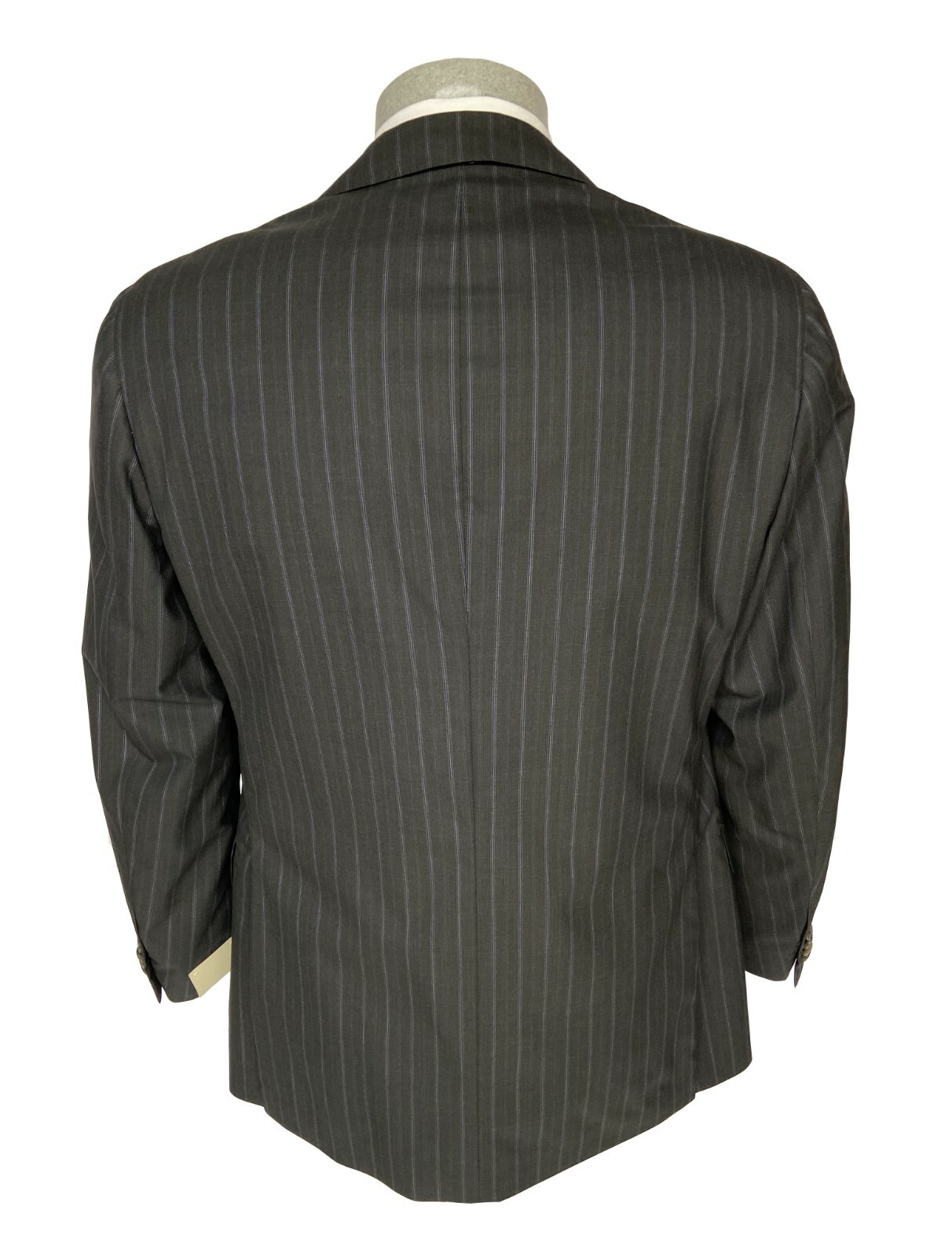 150’s SUTOR Men’s Dark Grey Plaster Pure Wool Superfine Dress.