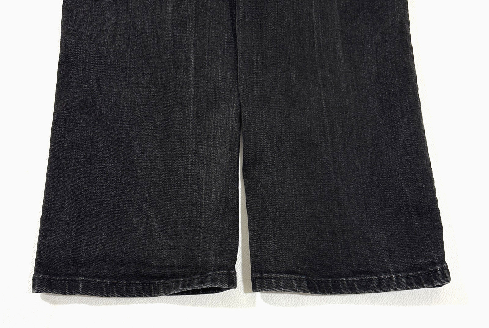 Rock Revival Ryker Jeans Mens 32×30 Slim Straight Black Biker Selvedge EUC Faded
