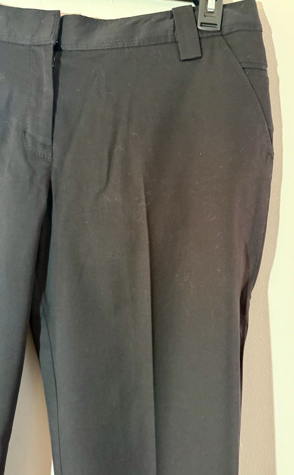 Tommy Bahama Women’s Black Pants 95% Cotton 5% Spandex Size 12