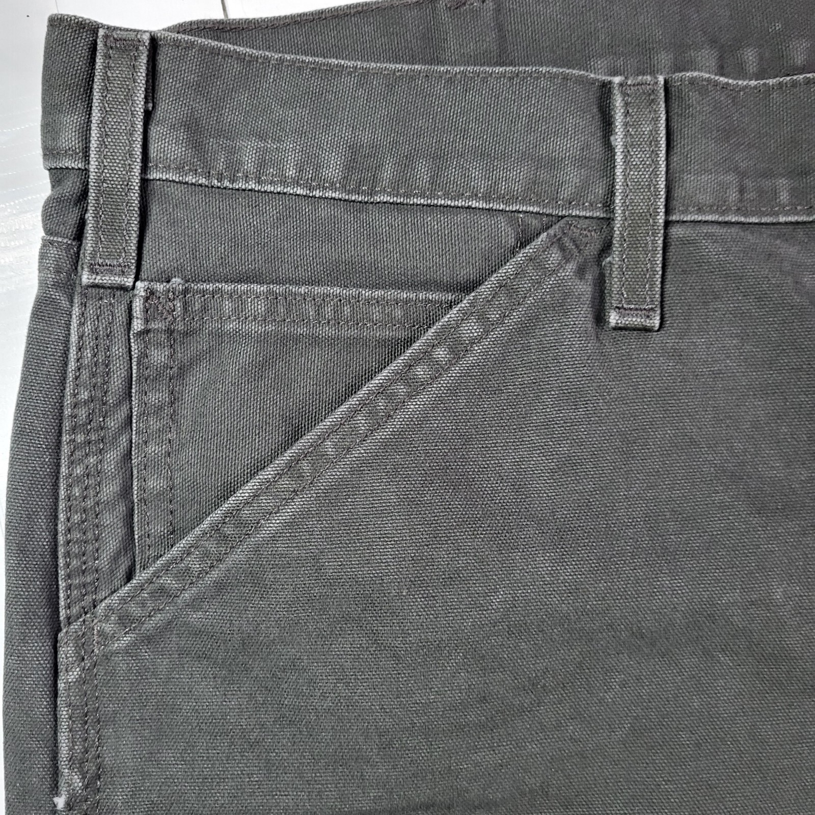 Levis 568 Double Knee Jeans 40×30 Carpenter Utility Loose Straight Men’s Black