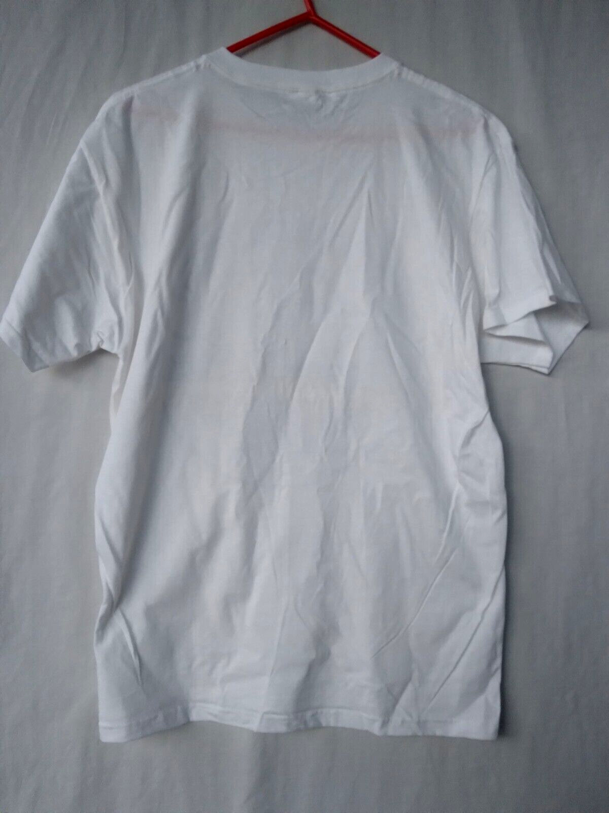 Panama City Beach FL USA Vacation Souvenir Unisex White T-Shirt Top L NWT