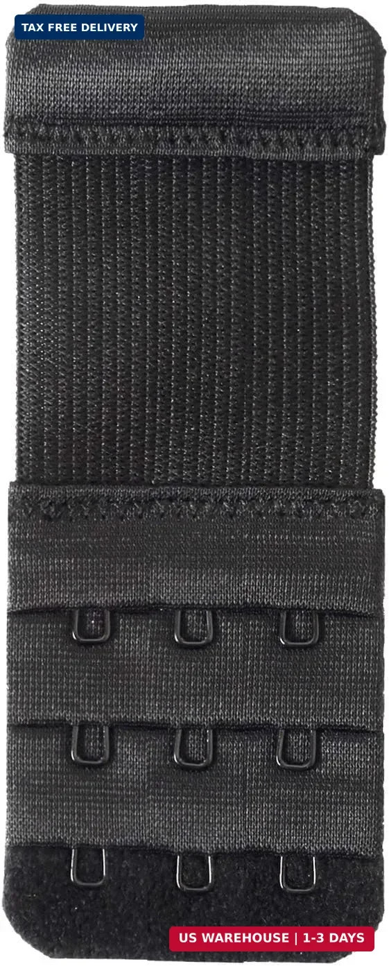 Women’s Bra Extender 3 Hook / 2 Hook Bra Extension Strap Soft and Comfortable
