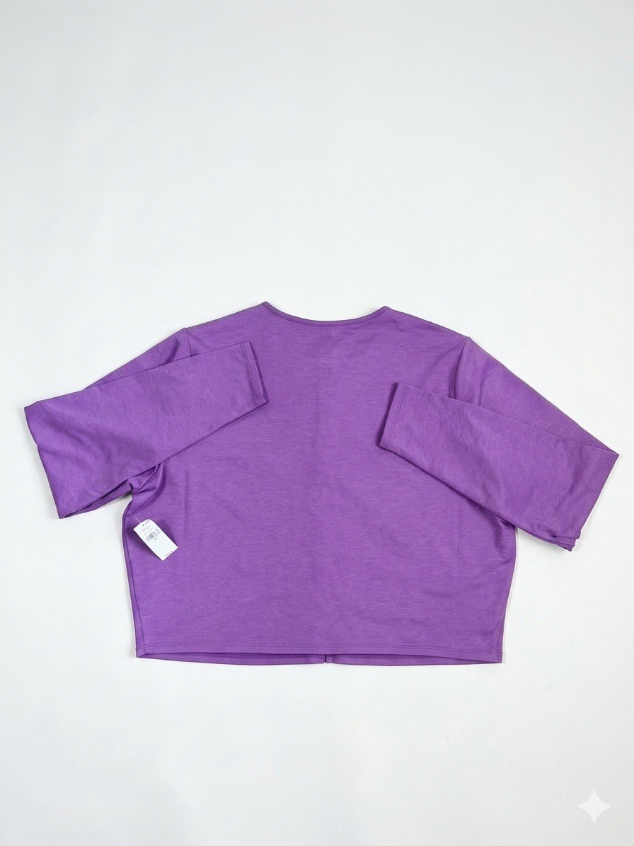 Old Navy Maternity Women’s Purple Knit Cardigan XL Long Sleeve Round Neck